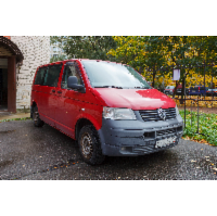 VOLKSWAGEN 7HC TRANSPORTER Микроавтобус на 7 мест 2007 г в гос номер В 710 ОК98