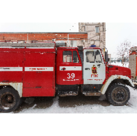 Грузовая пожарная автоцистерна ЗИЛ 433114 гос номер В 898 ЕТ98 2005 года выпуска