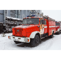 Грузовая пожарная автоцистерна ЗИЛ 433114 гос номер В 899 ЕТ98 2005 года выпуска