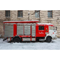 Пожарная автоцистерна АЦ 2 5 40 (4308) В 743 РС98 2007 года выпуска