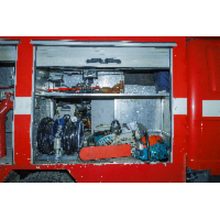Пожарный автомобиль первой помощи ГАЗ (331041) 28142А/АПП 0 8 20/200 модель 023 ПВ с оборудованием